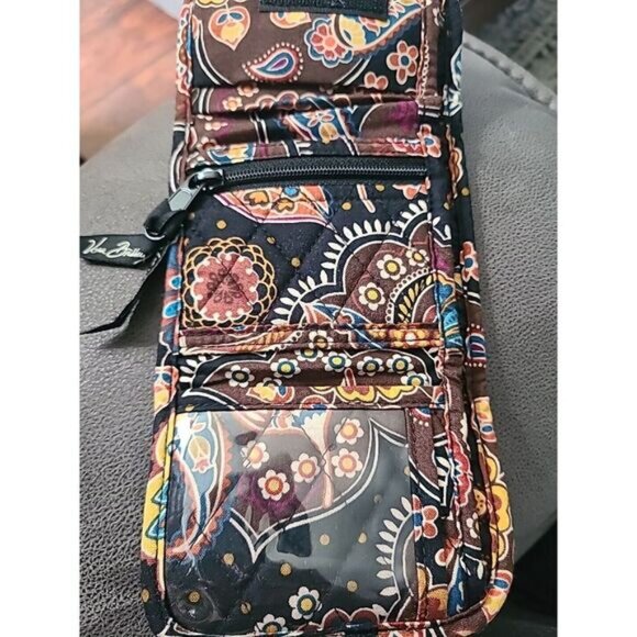 Vera Bradley Wallet Trifold Hook And Loop ID Window‎ Pockets Coin Holder - Picture 4 of 13